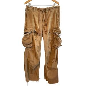 VTG. 90s Abercrombie & Fitch Cargo Pants Mens Size 32 Baggie Grunge Hip Hop